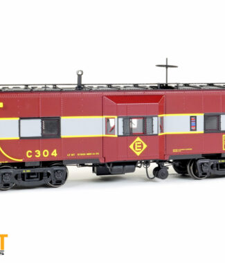 Erie Lackawanna (EL) "Gray & Maroon 1973+" Erie ICC Bay Window Caboose