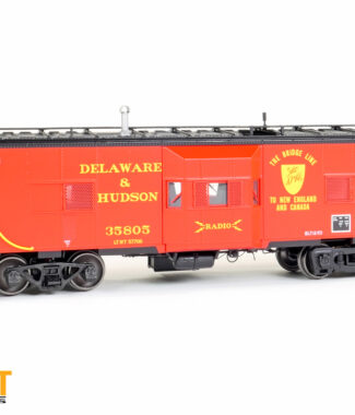 Delaware & Hudson (D&H) "Bridge Line Repaint 1981+ Era" Erie ICC Bay Window Caboose