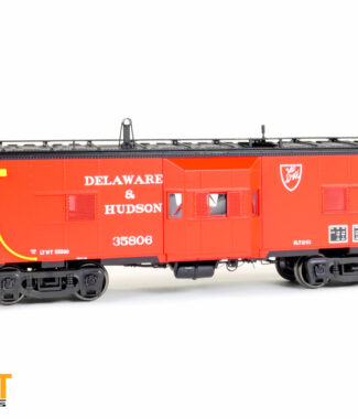 Delaware & Hudson (D&H) "Simple Repaint 1980+" Erie ICC Bay Window Caboose