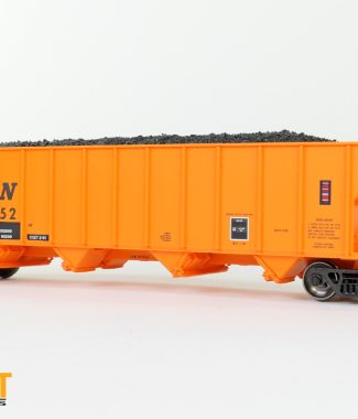 CSXT Era "Ex-L&N Orange" 1991+ Bethlehem Steel 3350CuFt Quad Coal Hopper