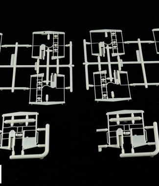 Parts Sprue - Erie ICC Bay Window Caboose - End Frames
