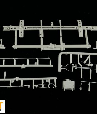 Parts Sprue - Erie ICC Bay Window Caboose - Underframe Details