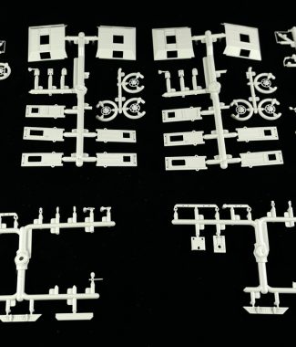 Parts Sprue - Erie ICC Bay Window Caboose - Body Details