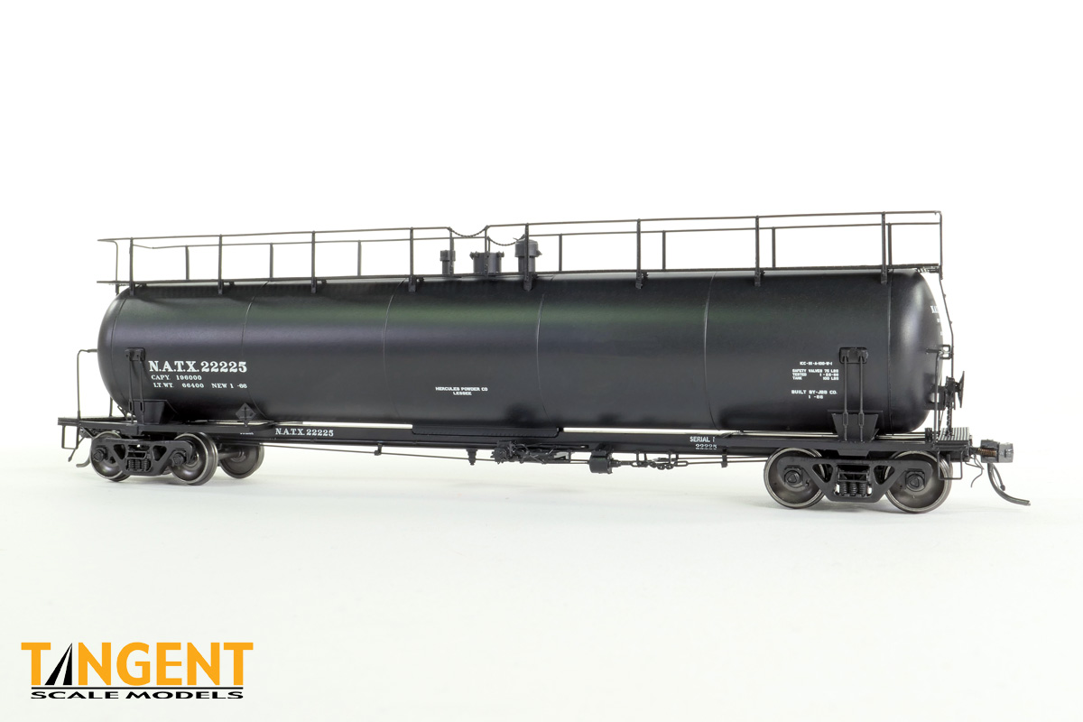 PRECISION SCALE CONX No.5 TANK CAR 完成品 HOn3 Plastic PSC - Precision Scale Co. UTLX Frameless Tank Car