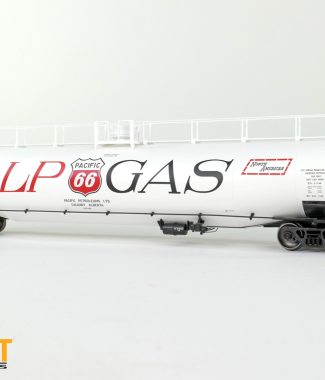 NCTX "Pacific 66 Calgary AB 1964" NACC 1963 Design 33,000 Gallon Dual Diameter LPG/AA Tank Car